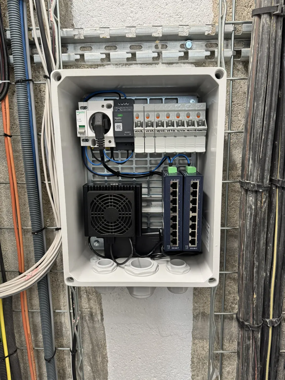 Installation de bornes de recharge